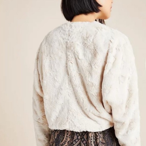 Maeve Faux Fur Shrug - Picture 2 of 13